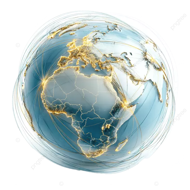 Global trade illustration